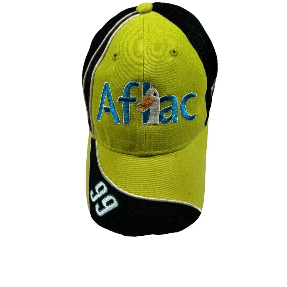 Carl Edwards #99 Rousch Fenway Racing Aflac Adjustable Hat Cap Imagewear